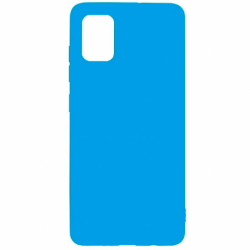 Husa SAMSUNG Galaxy A41 - Silicone Cover (Bleumarin) Blister