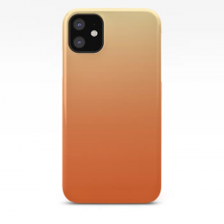 Husa APPLE iPhone 6\6S - Ombre Cameleon (Portocaliu)