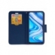 Husa XIAOMI Redmi Note 9 Pro - Fancy Book (Bleumarin)