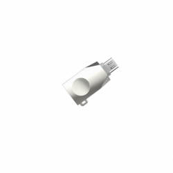 Adaptor OTG USB - MicroUSB (Argintiu) HOCO UA10