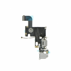 Banda Flex Pentru APPLE iPhone 6 Plus Cu Conector De Incarcare + Mufa Pentru Casti (Negru)