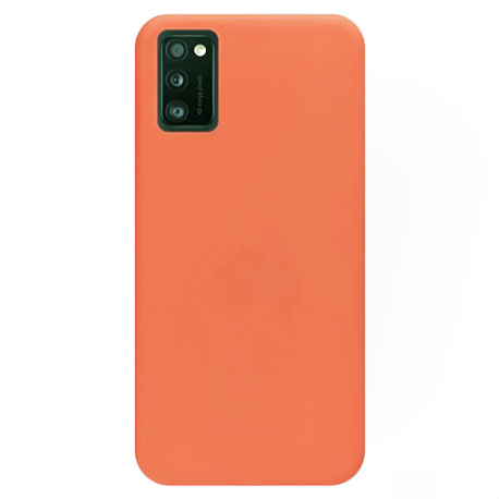Husa SAMSUNG Galaxy A41 - Silicone Cover (Portocaliu)