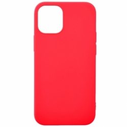 Husa APPLE iPhone 12 Mini - Silicone Cover (Rosu)
