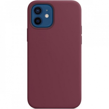 Husa APPLE iPhone 12 Pro Max - Silicone Cover (Visiniu)