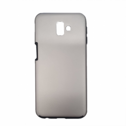 Husa SAMSUNG Galaxy S6 Edge - 360 Grade Colored (Fata Silicon/Spate Plastic) Argintiu
