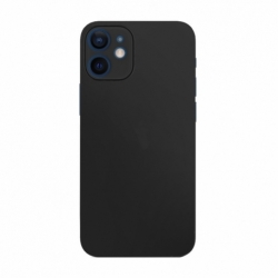 Husa APPLE iPhone 12 - Silicone Cover (Negru)