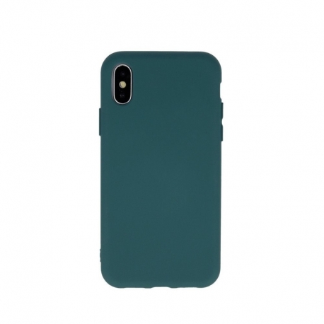 Husa SAMSUNG Galaxy A12 - Silicon Cover (Verde Inchis)