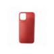 Husa APPLE iPhone 12 \ 12 Pro - Ultra-Thin Piele (Rosu)
