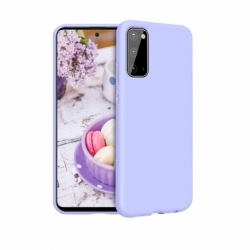 Husa SAMSUNG Galaxy A51 - Silicone Cover (Mov Deschis)