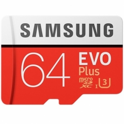 Card MicroSD Original SAMSUNG PRO Plus - 64GB