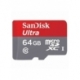 Card MicroSD 64GB + Adaptor (Clasa 10) SanDisk