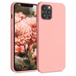 Husa APPLE iPhone 12 \ 12 Pro - Silicone Cover (Roz)