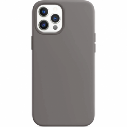 Husa APPLE iPhone 12 \ 12 Pro - Silicone Cover (Gri)