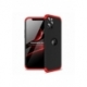 Husa APPLE iPhone 12 Pro Max - GKK 360 Full Cover (Negru/Rosu)