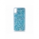 Husa pentru SAMSUNG Galaxy A12 - Glitter Lichid (Albastru)