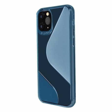 Husa pentru SAMSUNG Galaxy A51 - S-Line (Albastru)