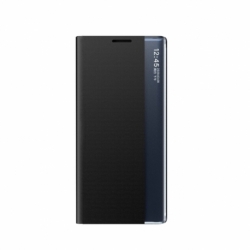 Husa pentru SAMSUNG Galaxy A52 (5G) \ A52s (5G) \ A52 (4G) - Leather View Case (Negru)