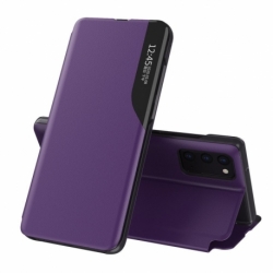 Husa pentru SAMSUNG Galaxy A52 (5G) \ A52s (5G) \ A52 (4G) - Leather View Case (Mov)