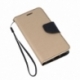 Husa APPLE iPhone 4/4S - Fancy Book (Auriu&Negru)