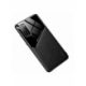 Husa pentru APPLE iPhone 12 \ 12 Pro - Leather Lens (Negru)