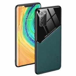 Husa pentru SAMSUNG Galaxy A51 - Leather Lens (Verde)