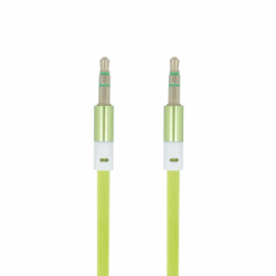 Cablu Audio AUX Jack 3.5mm (Verde) 1 Metru Forever