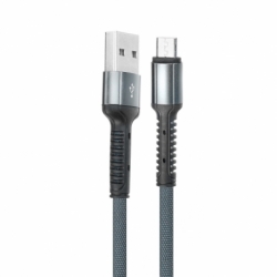 Cablu Date & Incarcare Fast Charge MicroUSB (Negru) LDNIO LS63