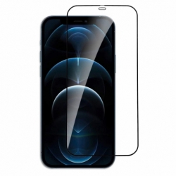 Folie de Sticla 5D Full Glue Ceramic APPLE iPhone 12 Pro Max (Negru)