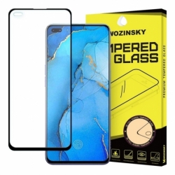 Folie de Sticla 5D Full Glue Oppo Reno 3 Pro (Negru) Case Friendly Wozinsky