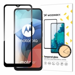 Folie de Sticla 5D Full Glue MOTOROLA Moto E7 (Negru) Case Friendly Wozinsky