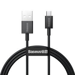 Cablu Date & Incarcare Fast Charging MicroUSB 2A (Negru) 1m BASEUS CAMYS-01