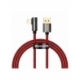 Cablu Date & Incarcare Fast Charging Apple Lightning 2.4A (Rosu) 1m BASEUS CACS000009