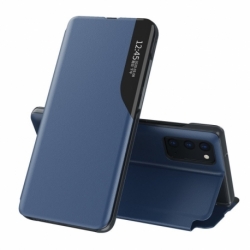 Husa pentru SAMSUNG Galaxy A53 (5G) - Leather View Case (Bleumarin)
