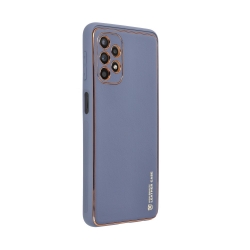 Husa pentru SAMSUNG Galaxy A53 (5G) - Leather (Albastru) Forcell